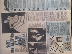 TV'DE 7 Gün Haftalık Aktüalite Sinema Tiyatro Müzik ve Magazin Dergisi - 9 Kasım 1981 - Uğur Dündar - Mesut Mertcan Boşanıyor - Cumhuriyet Bayramı GAF'ın İkinci Perdesi - Uğur Dündar Arabesk Dünyasında Olay Arıyor - Müslüm Gürses - Selami Şahin - Neşe Karaböcek - Orhan Gencebay - Ferdi Tayfur - Gökhan Güney - Mine Koşan - Selahattin Cesur - Tansel Urcan - Birten Erim - Soner Aytok - Feride Yüce - Hakan Güner - Çetin Cengiz - Yeni 15 Yıl - Hikmet Feridun Es - Ömer Şerif - Sinemanın Başkentinde Kuruluş Yılları Dört Büyükler'den Ata'nın Sevdiği Şarkılar - Filiz Makarna Reklamı - Pamukbank Reklamı fotoğraf ve haberi - Dergi Tam Değildir Sadece 12 Sayfası Mevcuttur