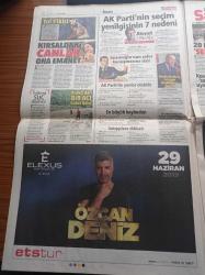 Hürriyet Gazetesi - 24 Haziran 2019 - Lille'den Trabzonspor'lu Yusuf Yazıcı'ya 15 Milyon Euro - Fenerbahçe Kaleci Altay Bayındır'ın Peşinde - İstanbul Büyükşehir Belediye Başkanlığı Seçiminde İpi Millet İttifakının Adayı Ekrem İmamoğlu Göğüsledi - Binali Yıldırım - Cumhurbaşkanı Recep Tayyip Erdoğan Milli İrade Tecelli Etmiştir - Kemal Kılıçdaroğlu Herkesin İnancına Saygı Duyulacak - İHA'ya Karşı Siber Saldırı
