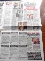 Hürriyet Gazetesi - 24 Kasım 2021 - Kadir İnanır'ın Heyecandan Titrediği Gece - Ayhan Işık - Seyfi Dursunoğlu Oscar Verseler Bülent Ersoy'la oynamam - CHP Lideri Kemal Kılıçdaroğlu Ne Oldu Da Kurtuluş Savaşı Veriyoruz - Hasan Fehmi Güneş Hayatını Kaybetti - Bolu Belediye Başkanı Tanju Özcan - Devlet Bahçeli - Ahmet Davutoğlu - Kemal Kılıçdaroğlu - Nedim Şener - Recep Tayyip Erdoğan 2023 Seçimi Artık Çok Daha Önemli - Cumhurbaşkanı Recep Tayyip Erdoğan'dan Interpol'e İade Çağrısı - Gürer Aykal