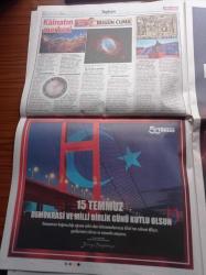 Hürriyet Gazetesi - 15 Temmuz 2022 - Musa Eroğlu - Güler Duman - Fuat Saka - Mesut Yılmaz Fenerbahçe'de Mutlu Olma Şansı Bulamadım - Göksel Gümüşdağ - 15 Temmuz Demokrasi Ve Milli Birlik Günü - Darbeci Kaybetti Demokrasi Ayakta - Demet Özdemir Koronayım Ve Ağır Geçiyor - Cumhurbaşkanı Recep Tayyip Erdoğan Saraçhane'de - FETÖ 6. Yılda Dağılıyor Mu Değişiyor Mu - 15 Temmuz Treni - 7 Rotada Mezopotamya'yı Keşfedin