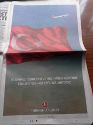Hürriyet Gazetesi - 15 Temmuz 2022 - Musa Eroğlu - Güler Duman - Fuat Saka - Mesut Yılmaz Fenerbahçe'de Mutlu Olma Şansı Bulamadım - Göksel Gümüşdağ - 15 Temmuz Demokrasi Ve Milli Birlik Günü - Darbeci Kaybetti Demokrasi Ayakta - Demet Özdemir Koronayım Ve Ağır Geçiyor - Cumhurbaşkanı Recep Tayyip Erdoğan Saraçhane'de - FETÖ 6. Yılda Dağılıyor Mu Değişiyor Mu - 15 Temmuz Treni - 7 Rotada Mezopotamya'yı Keşfedin