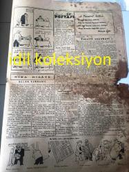 İSTANBUL AMCABEY SİYASİ MİZAH GAZETESİ  YEREL TAŞRA BASINI --  19 Birinci kanun  1942  Cilt :1 Sayı :3--Şarloya açık mektup ---Heleş Dediler :Ali Sami Boyar --Gider --Tasarruf Haftası :Hüseyin Rifat ---
