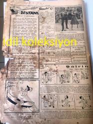 İSTANBUL AMCABEY SİYASİ MİZAH GAZETESİ  YEREL TAŞRA BASINI ---- 23 İkinci Kanun 1943 Cilt :1 Sayı :8-- Dert aynası Sulh Nerede--Hindistan Seyahatnamesi --Gözyaşları :Selma Emiroğlu --Şeyh Vasfi ---Esat Mahmut Karakurt --
