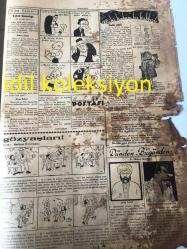 İSTANBUL AMCABEY SİYASİ MİZAH GAZETESİ  YEREL TAŞRA BASINI ---- 23 İkinci Kanun 1943 Cilt :1 Sayı :8-- Dert aynası Sulh Nerede--Hindistan Seyahatnamesi --Gözyaşları :Selma Emiroğlu --Şeyh Vasfi ---Esat Mahmut Karakurt --