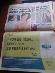 Hürriyet Gazetesi - 14 Kasım 2001 - Rahmi Koç Şeref Koltuğuna Çıkıyor - Mustafa Koç - Küçükarmutlu'ya Türk Bayrağı Dikildi - Sinemis Candemir Tarkan'la Öpüştü Aileden Veto Yedi - Dünya Kupası Finalleri İçin Avusturya İle Kapışıyoruz - Ali Sami Yen Stadı - Okan Buruk - Afganistan'da Hayata Dönüş - Taliban Kaçtı Halk Berbere Koştu