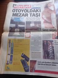 Hürriyet Gazetesi - 14 Kasım 2001 - Rahmi Koç Şeref Koltuğuna Çıkıyor - Mustafa Koç - Küçükarmutlu'ya Türk Bayrağı Dikildi - Sinemis Candemir Tarkan'la Öpüştü Aileden Veto Yedi - Dünya Kupası Finalleri İçin Avusturya İle Kapışıyoruz - Ali Sami Yen Stadı - Okan Buruk - Afganistan'da Hayata Dönüş - Taliban Kaçtı Halk Berbere Koştu