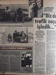 TV'DE 7 Gün Haftalık Aktüalite Sinema Tiyatro Müzik ve Magazin Dergisi - 6 Haziran 1982 - Sezen Aksu - Halit Kıvanç - Seden Kızıltunç - Fatma Girik - Ekranda Söyleyemediklerim - Canan Kumbasar - Türkan Şoray - Rüçhan Adlı - 21 Yıllık Aşk Nasıl Başladı, Nasıl Bitti - Zeki Alasya - Metin Akpınar - Şu ''Gizli Kamera'' dedikleri - Zuhal Çeinkanat - Sam Curtis Pamela'yı Tavlayabilecek Mi? - Esen Ünür - Metin Erksan - Sınav Rezaleti için TRT'ye Dilekçe Yağıyor - Bu da Spiker Kuyruğu- Dixi Deterjan Reklamı - Oralet İçeçek Reklamı fotoğraf ve haberi - Dergi Tam Değildir Sadece 12 Sayfası Mevcuttur