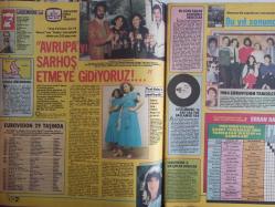 TV'DE 7 Gün Gong Haftalık Aktüalite Sinema Tiyatro Müzik ve Magazin Dergisi - 30 Nisan 1984 - Samime Sanay - Sevim Deran - Hem Müzik Hem Fizik - Yüksel Uzel - Emel Sayın - Gökben - Yüksel Uzel - Esma Erdem - Nilgün Onatkut - Bu Yıl Sonuncu Olmayacağız! - Gençleri Büyüleyen Kız - Hikmet Feridun Es - Ali Poyrazoğlu - TRT Kazığı - Berna Engin - Erdoğan Sevgin - Zeynep Değirmencioğlu - Pamuk Prenses'in Sarayında - Oralet İçeçek Reklamı - Ayşe Egesoy - Ali Egesoy - Mehmet Akarca - Kunta Kinte - Kendi Söküğünü Kendin Dik - Tolga Han - Seden Kızıltunç - Neşeli Dakikalar - Dünün Gençlerini Büyüleyen Melodiler - İzzet Öz -Suna Yıldızoğlu - Cokun Evcim - Müzikte Afton Fırtınası - Türkan Şoray - Cihan Ünal - Sezercik, şimdi tığ gibi delikanlı - Yayla Margarin Reklamı - Diana ross - Tele Program - Rothmans Sigara Reklamı - Yasemin Kutsi - Lahmacunlu, viski partisi - Halit Kıvanç - Kenan Evren - Esen Ünür - Arçelik Elektrikli Süpürge Reklamı fotoğraf ve haberi - Tam Takım Dergi