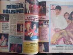 TV'DE 7 Gün Gong Haftalık Aktüalite Sinema Tiyatro Müzik ve Magazin Dergisi - 30 Nisan 1984 - Samime Sanay - Sevim Deran - Hem Müzik Hem Fizik - Yüksel Uzel - Emel Sayın - Gökben - Yüksel Uzel - Esma Erdem - Nilgün Onatkut - Bu Yıl Sonuncu Olmayacağız! - Gençleri Büyüleyen Kız - Hikmet Feridun Es - Ali Poyrazoğlu - TRT Kazığı - Berna Engin - Erdoğan Sevgin - Zeynep Değirmencioğlu - Pamuk Prenses'in Sarayında - Oralet İçeçek Reklamı - Ayşe Egesoy - Ali Egesoy - Mehmet Akarca - Kunta Kinte - Kendi Söküğünü Kendin Dik - Tolga Han - Seden Kızıltunç - Neşeli Dakikalar - Dünün Gençlerini Büyüleyen Melodiler - İzzet Öz -Suna Yıldızoğlu - Cokun Evcim - Müzikte Afton Fırtınası - Türkan Şoray - Cihan Ünal - Sezercik, şimdi tığ gibi delikanlı - Yayla Margarin Reklamı - Diana ross - Tele Program - Rothmans Sigara Reklamı - Yasemin Kutsi - Lahmacunlu, viski partisi - Halit Kıvanç - Kenan Evren - Esen Ünür - Arçelik Elektrikli Süpürge Reklamı fotoğraf ve haberi - Tam Takım Dergi