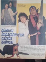 TV'DE 7 Gün Gong Haftalık Aktüalite Sinema Tiyatro Müzik ve Magazin Dergisi - 8 Şubat 1988 - Ajda Pekkan Fecri Ebcioğlu - Lütfen Doğru Karar Verelim - Necef Uğurlu - Ahmet Uğurlu - Yasemin Yalçın - Murat Aykaç Erginöz - Emel Kasapoğlu - Salih Güney - Emel Kasapoğlu - Selin Dilmen - Erol Durak - Nilgün Belgün - Necla Erol - İşte, mutluluğun fotoğrafı - Emel Sayın - Coşturdular coştular - Oliver Tobias - Parliament Sigara Reklamı fotoğraf ve haberi - Dergi Tam Değildir Sadece 14 Sayfası Mevcuttur