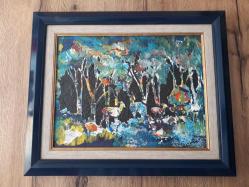 AKRİLİK BOYA TABLO  ÜMİT GÜNYAK