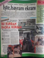 TV'DE 7 Gün Haftalık Aktüalite Sinema Tiyatro Müzik ve Magazin Dergisi - 26 Ağustos 1965 - Müjde Ar - Fatma Girik - İşte, bayram ekranı - Bu Kurban Başka Kurban  Hülya Sözer - Derya Baykal - Orhan Ertanhan - SOFT Yumuşatıcı Reklamı fotoğraf ve haberi - Dergi Tam Değildir Sadece 4 Sayfası Mevcuttur