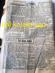 İSTANBUL TIRPAN GAZETESİ YEREL TAŞRA BASINI --2 Aralık 1949 Yıl :1 Sayı :28---İnsan hakları :Nurettin Ünen ---Bu Kanun Ya İlga Ya Tatbik Edilmelidir --Celadet sahibi olmayanlar  prensip sahibi olamazlar --Büyük Müsabakamız--Tarihi  Fotoğraf :Osmanlı Mebusan  Reisi :Ahmet Rıza Bey --Çanakkale --Memleket  Dertleri --Adalar Sahilinde :Celal Bayar --Karamaz :Benli --Kadın :Adil Tonak --Gazetemizde kopukluklar mevcuttur --