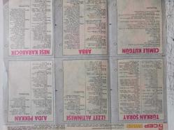 TV'DE 7 Gün Haftalık Aktüalite Sinema Tiyatro Müzik ve Magazin Dergisi - Türkan Şoray - İzzet Altınmeşe - Ajda Pekkan - Cemile Kutgün - Abba - Neşe Karaböcek Cep Posterleri - Tek Sayfadır Arkalı Önlüdür