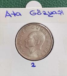 AĞLAYAN ATA -- KENARA YAKIN / UZAK HİLAL -- RENK FARKI  -- 1986 (50) ELLİ LİRA 2 ADET ÇA+++ÇİLL