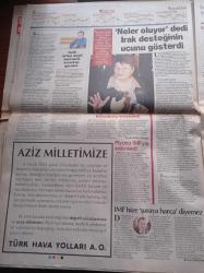 Hürriyet Gazetesi - 16 Ocak 2003 - Recep Tayyip Erdoğan Ve Ali Müfit Gürtuna'ya BİT Davasından Jet Beraat - Rıdvan Dilmen'in Yarış Atı Jay Jay'e Haciz Kondu - Fenerbahçe Efes Cup'ta Finalde - BDDK Başkanı Engin Akçakoca - Başbakan Abdullah Gül Savaş Patlarsa Başımıza Patlar - Türk Tıbbında Yeni Dönem İlk İngiliz Hastamız Geldi - Yunan Basınının Yeşil Hat Tahriki - Bilal Erdoğan - Hülya Avşar 1.5 Trilyon Vergi Ödeyecek