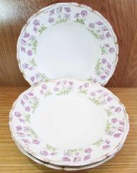 ANTİKA FRanSıZ WG LiMoGeS PORSELEN BüYüK ÇUKUR TABAKLAR...3 Adet