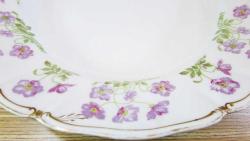 ANTİKA FRanSıZ WG LiMoGeS PORSELEN BüYüK ÇUKUR TABAKLAR...3 Adet