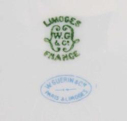 ANTİKA FRanSıZ WG LiMoGeS PORSELEN BüYüK ÇUKUR TABAKLAR...3 Adet