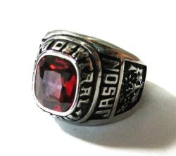 AMERİKAN Master Qualium LAL TAŞLI YÜZÜK.....