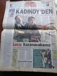 Hürriyet Gazetesi - 3 Şubat 2003 - Kadıköy Derbisinin Kralı Beşiktaş - Hakem Ali Aydın - Ahmet Dursun - ABD'den Irak'a 48 Saatte 3 Bin Bomba - Mehmet Emin Karamehmet Bankayı Satıyor Turkcell Rehin - NASA'da Görevli Türk Bilim Adamı Süleyman Gökoğlu - Molla Usulü Başsağlığı Uzay Mekiğinin ABD'li Kurbanlarına Başsağlığı Dileyen İran Ölen İsraillinin Adını Anmadı