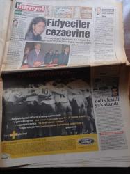 Hürriyet Gazetesi - 13 Nisan 2001 - Güney Afrika Futbol Maçında Tribünde Facia - Özer Altın Ben Olmaz Diyince Zeki Müren Kestirmedi - TÜSİAD'dan Hükümete Tarihî Çağrı Cesur Olun Kaybedecek Bir Şeyiniz Yok - Fransız Elçi Kemal Derviş'i Bizim Bakan Sandım - Sıfır Atma Uzmanı Geliyor