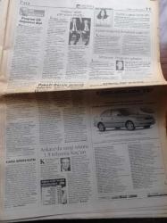 Hürriyet Gazetesi - 13 Nisan 2001 - Güney Afrika Futbol Maçında Tribünde Facia - Özer Altın Ben Olmaz Diyince Zeki Müren Kestirmedi - TÜSİAD'dan Hükümete Tarihî Çağrı Cesur Olun Kaybedecek Bir Şeyiniz Yok - Fransız Elçi Kemal Derviş'i Bizim Bakan Sandım - Sıfır Atma Uzmanı Geliyor