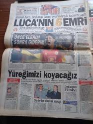 Hürriyet Gazetesi - 17 Nisan 2001 - Galatasaray Real Madrid Maçı İçin Kenetlendi - Mario Jardel -  Mircea - Süleyman Demirel Faturayı Bize Kesmeyin - MHP Milletvekili Mehmet Gül Kemal Derviş Mason'dur Dedi- Emniyet Müdürü Gaffar Okkan  Suikastının Gözcüsü Ele Geçirildi - Ricky Martin