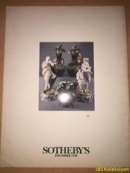 SOTHEBY'S FOUNDED 1744 - COLONNADE , CERAMİCS & GLASS SİLVER - LONDON 12/14 SEPTEMBER 1995 - İNGİLİZCE DERGİ , KATALOG
