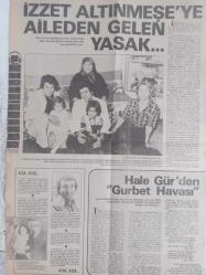 TV'DE 7 Gün Gong Haftalık Aktüalite Sinema Tiyatro Müzik ve Magazin Dergisi - İzzet Altınmeşe'ye Aileden Gelen Yasak - Fadime Altınmeşe - Hale Gür'den ''Gurbet Havası'' - Selahattin Alpay - Memduha Olgun - Zeki Ergon - Haftanın Filmleri - Tarık Akan - Keriman Ulusoy - Türkan Şoray - Steve Mc Queen intihar etti - Dergi Tam Değildir Sadece 2 Sayfası Mevcuttur - Dergi Kapağı Yoktur