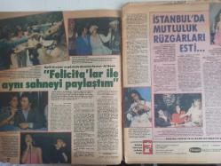 TV'DE 7 Gün Gong Haftalık Aktüalite Sinema Tiyatro Müzik ve Magazin Dergisi - 4 Haziran 1984 - Halit Kıvanç - Emel Sayın - Türkan Şoray - Romina Power - Al Bano - Zeynep Özal - Erdoğan Sevgin - Dört Tarih Dört Ramazan - Bedia Akartürk - Türkan Şoray - Kadir İnanır - Ahmet Mekin - Hikmet Feridun Es - Sami Ayanoğlu - Bora Ayanoğlu - Turan Seyfioğlu - Nilgün Akçaoğlu - Yayla Margarin Reklamı - Yedigün Gazoz Reklamı - Gülşah - Hülya Koçyiğit - Gonzo Gates - Stanley Riverside - Steve Mc Queen - Gençliğin Taptığı Tatlı Serseri - İbrahim Şevki Atasagun - Vahit Halefoğlu - Cemile Kutgün - Seden Kızıltunç - Cihat Tamer - İlhan İrem - Tolga Han - Shakin Stevens - Edip Akbayram - Banu - Alpay - Naki Turan Tekinsav - Agatha Cristey - Laurel acall - Albert Finney - Tunca Toskay - Yıldırım Gürses - Ender Asman - Esen Ünür - Emel Sayın - Rothmans Sigara Reklamı - Arçelik Buzdolabı Reklamı fotoğraf ve haberi - Tam Takım Dergi