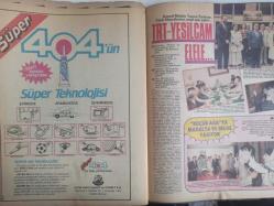 TV'DE 7 Gün Gong Haftalık Aktüalite Sinema Tiyatro Müzik ve Magazin Dergisi - 4 Haziran 1984 - Halit Kıvanç - Emel Sayın - Türkan Şoray - Romina Power - Al Bano - Zeynep Özal - Erdoğan Sevgin - Dört Tarih Dört Ramazan - Bedia Akartürk - Türkan Şoray - Kadir İnanır - Ahmet Mekin - Hikmet Feridun Es - Sami Ayanoğlu - Bora Ayanoğlu - Turan Seyfioğlu - Nilgün Akçaoğlu - Yayla Margarin Reklamı - Yedigün Gazoz Reklamı - Gülşah - Hülya Koçyiğit - Gonzo Gates - Stanley Riverside - Steve Mc Queen - Gençliğin Taptığı Tatlı Serseri - İbrahim Şevki Atasagun - Vahit Halefoğlu - Cemile Kutgün - Seden Kızıltunç - Cihat Tamer - İlhan İrem - Tolga Han - Shakin Stevens - Edip Akbayram - Banu - Alpay - Naki Turan Tekinsav - Agatha Cristey - Laurel acall - Albert Finney - Tunca Toskay - Yıldırım Gürses - Ender Asman - Esen Ünür - Emel Sayın - Rothmans Sigara Reklamı - Arçelik Buzdolabı Reklamı fotoğraf ve haberi - Tam Takım Dergi