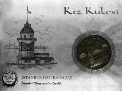 İstanbul Serisi Kız Kulesi Hatıra Madalya
