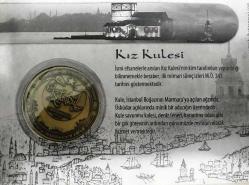 İstanbul Serisi Kız Kulesi Hatıra Madalya