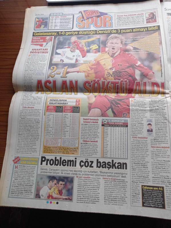 Hürriyet Gazetesi 26 Mart 2006 Nicolas Anelka Fenerbahçe nin  