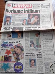 Hürriyet Gazetesi - 27 Mayıs 1994 - Trabzonspor'da Şota Arçil Umudu - Fenerbahçe'de Oğuz Çetin Aykut Kocaman Tamam - Yekta Güngör Özden'e Ağır Suçlama - İçişleri Bakanı Nahit Menteşe'ye Dayak Gensorusu - DEP Başbakan Tansu Çiller Yargıya Müdahale Etti - Hatip Dicle - Melih Gökçek'e Soruşturma - PKK'nın Adam Kaçırma Tekneleri Ele Geçirildi - Kaçak Banker Şahap Berker Yakalandı - Medyum Memiş'e Sahtecilikten Suç Duyurusu