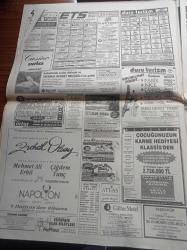 Hürriyet Gazetesi - 8 Haziran 1994 - Clinton Çiftinin Gizli Dünyası - Fenerbahçe Pingel'le Coştu - Galatasaray Otto Bariç Dedi - Ayşegül Tecimer'e Şok Gözaltı - Fransız Diplomatın Eşine İstanbul'da Tecavüz - Şeriatçı İBDA-C Örgütünün Çaldığı Tarihi Eserlerden Biri Olan Kur'an'ı Ayşegül Tecimer Almış - Alparslan Türkeş'ten Sürpriz Mesaj - Sakıp Sabancı'nın Kızı Boşandı - Nusret Demiral Zehirlenen Köpeğine Şiir Yazdı