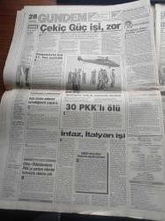 Hürriyet Gazetesi - 8 Haziran 1994 - Clinton Çiftinin Gizli Dünyası - Fenerbahçe Pingel'le Coştu - Galatasaray Otto Bariç Dedi - Ayşegül Tecimer'e Şok Gözaltı - Fransız Diplomatın Eşine İstanbul'da Tecavüz - Şeriatçı İBDA-C Örgütünün Çaldığı Tarihi Eserlerden Biri Olan Kur'an'ı Ayşegül Tecimer Almış - Alparslan Türkeş'ten Sürpriz Mesaj - Sakıp Sabancı'nın Kızı Boşandı - Nusret Demiral Zehirlenen Köpeğine Şiir Yazdı