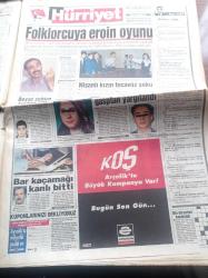 Hürriyet Gazetesi - 6 Haziran 1994 - Üç Büyük Kulübün Kurmayları Transfer Tartıştı - Hasan Özaydın - Alp Yalman - Serdar Bilgili - Rolland Garros'ta İspanyol Zaferi - Nixon'ı Yıkan Adam Bob Woodward Bill Clinton'a Taktı - Kadir İnanır - 7 İnfaz Aynı Silah - Savaş Buldan Behçet Cantürk'ün İnfazında Kullanılan Silahla Öldürüldüğü Ortaya Çıktı - Savaş Buldan'ın Cenazesinde Sıkı Önlem - Savaş Buldan'ın Abisi Necdet Buldan Cantürklerle Husumetimiz Yok- Tansu Çiller - Türksat'ın Fırlatılışı Yine Ertelendi