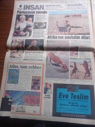 Hürriyet Gazetesi - 6 Haziran 1994 - Üç Büyük Kulübün Kurmayları Transfer Tartıştı - Hasan Özaydın - Alp Yalman - Serdar Bilgili - Rolland Garros'ta İspanyol Zaferi - Nixon'ı Yıkan Adam Bob Woodward Bill Clinton'a Taktı - Kadir İnanır - 7 İnfaz Aynı Silah - Savaş Buldan Behçet Cantürk'ün İnfazında Kullanılan Silahla Öldürüldüğü Ortaya Çıktı - Savaş Buldan'ın Cenazesinde Sıkı Önlem - Savaş Buldan'ın Abisi Necdet Buldan Cantürklerle Husumetimiz Yok- Tansu Çiller - Türksat'ın Fırlatılışı Yine Ertelendi