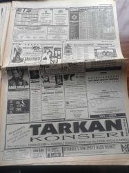 Hürriyet Gazetesi - 6 Haziran 1994 - Üç Büyük Kulübün Kurmayları Transfer Tartıştı - Hasan Özaydın - Alp Yalman - Serdar Bilgili - Rolland Garros'ta İspanyol Zaferi - Nixon'ı Yıkan Adam Bob Woodward Bill Clinton'a Taktı - Kadir İnanır - 7 İnfaz Aynı Silah - Savaş Buldan Behçet Cantürk'ün İnfazında Kullanılan Silahla Öldürüldüğü Ortaya Çıktı - Savaş Buldan'ın Cenazesinde Sıkı Önlem - Savaş Buldan'ın Abisi Necdet Buldan Cantürklerle Husumetimiz Yok- Tansu Çiller - Türksat'ın Fırlatılışı Yine Ertelendi