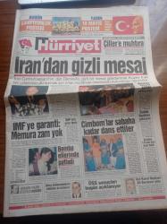 Hürriyet Gazetesi - 17 Mayıs 1994 - İran'dan Süleyman Demirel'e Gizli Mesaj - Hakan Şükür Ve Arif Erdem'den Şampiyonluk Halayı - IMF'ye Garanti Memura Zam Yok - Emlak Bankası Satılıyor - Tansu Çiller'e Muhtıra - Radyo Televizyon Üst Kurulu Başkanı Ali Baransel Oldu - Genelkurmay Başkanı Orgeneral Doğan Güreş PKK Yaz Sonuna Kadar Gündemden Düşecek