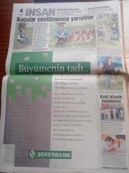 Hürriyet Gazetesi - 17 Mayıs 1994 - İran'dan Süleyman Demirel'e Gizli Mesaj - Hakan Şükür Ve Arif Erdem'den Şampiyonluk Halayı - IMF'ye Garanti Memura Zam Yok - Emlak Bankası Satılıyor - Tansu Çiller'e Muhtıra - Radyo Televizyon Üst Kurulu Başkanı Ali Baransel Oldu - Genelkurmay Başkanı Orgeneral Doğan Güreş PKK Yaz Sonuna Kadar Gündemden Düşecek