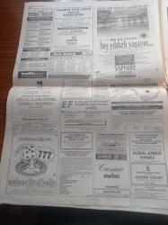 Hürriyet Gazetesi - 2 Haziran 1994 - Güle Güle Uzay Heparı - Samsunspor'lu Ertuğrul Sağlam Beşiktaş'ta - Fenerbahçe Altay'lı Toprak'ı Renklerine Bağladı - BM Genel Sekreteri Gali'den Ağır Rapor - Rauf Denktaş Gali Rumlarla Anlaştı - Madımak'ı Yakan Tahliye Oldu - İlk Kurban Tofaş İşçisi - Dolar 29 Bine İndi Sonra Çıktı