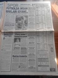 Hürriyet Gazetesi - 2 Haziran 1994 - Güle Güle Uzay Heparı - Samsunspor'lu Ertuğrul Sağlam Beşiktaş'ta - Fenerbahçe Altay'lı Toprak'ı Renklerine Bağladı - BM Genel Sekreteri Gali'den Ağır Rapor - Rauf Denktaş Gali Rumlarla Anlaştı - Madımak'ı Yakan Tahliye Oldu - İlk Kurban Tofaş İşçisi - Dolar 29 Bine İndi Sonra Çıktı