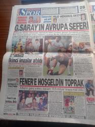 Hürriyet Gazetesi - 2 Haziran 1994 - Güle Güle Uzay Heparı - Samsunspor'lu Ertuğrul Sağlam Beşiktaş'ta - Fenerbahçe Altay'lı Toprak'ı Renklerine Bağladı - BM Genel Sekreteri Gali'den Ağır Rapor - Rauf Denktaş Gali Rumlarla Anlaştı - Madımak'ı Yakan Tahliye Oldu - İlk Kurban Tofaş İşçisi - Dolar 29 Bine İndi Sonra Çıktı