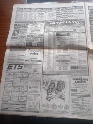 Hürriyet Gazetesi - 13 Haziran 1994 - Türk Bekaa'sı Munzur Dağı'na Operasyon - Dev Sol - Peter Naumoski Efes Pilsen'i Bıraktı - ABD 94 Dünya Kupasında İlk Skandal - Roberto Baggio Sevgisi Bambaşka - Galatasaray Saftig'e Teslim - Kuzey Irak'ta Düşürülen İki Helikopter İçin Pentagon Raporu - Tansu Çiller'den Kayıt Dışı Ekonomiye Darbe - Necmettin Erbakan 300 Milletvekili İle Geliyoruz