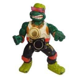 1991 Teenage Mutant Ninja Turtles Rappin Mike Playmates Michelangelo Ninja Kaplumbağalar Figür