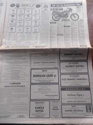 Hürriyet Gazetesi - 14 Haziran 1994 - Dünya Kupasında Fahişelerden Damping - Maradona'ya Özel Masör - Saffet Sancaklı Saftig'e Hayran - Vehbi Koç'un Gurur Günü - Sakıp Sabancı Kızını Teselli Ediyor - Bir Astsubayın Müthiş İhaneti Orduya Ait Cephaneyi Güneydoğu'da Satmış