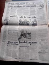 Hürriyet Gazetesi - 14 Haziran 1994 - Dünya Kupasında Fahişelerden Damping - Maradona'ya Özel Masör - Saffet Sancaklı Saftig'e Hayran - Vehbi Koç'un Gurur Günü - Sakıp Sabancı Kızını Teselli Ediyor - Bir Astsubayın Müthiş İhaneti Orduya Ait Cephaneyi Güneydoğu'da Satmış